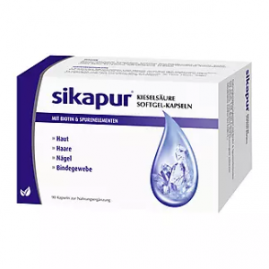 Супер комплекс с биотином для волос, кожи и ногтей Sikapur 90кап.
