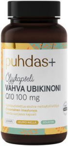 Убихинон Pure+ Strong Ubiquinone Q10 (коэнзим Q10) 100mg 60кап. Убихинон Pure+ Strong Ubiquinone Q10 (коэнзим Q10) 100mg 60кап.