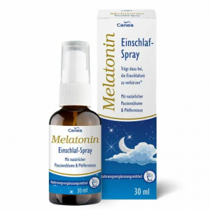 Спрей для сна Мелатонин 1мг + пассифлора Canea Melatonin Einschlaf-Spray 30мл