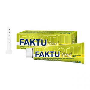 Крем при геморроя Faktu lind Hämorrhoidensalbe 25гр