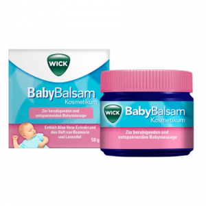 Крем-бальзам WICK Baby Balm для детей с 6 месяцев 50гр Крем-бальзам WICK Baby Balm для детей с 6 месяцев 50гр