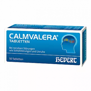 Комбинация девяти проверенных натуропатических активных ингредиентов анти-стресс Calmvalera Hevert 50кап.