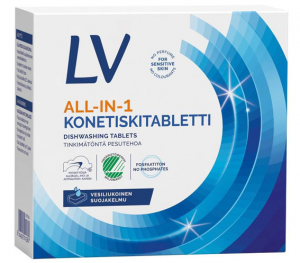 Таблетки для посудомоечной машины LV 40шт.