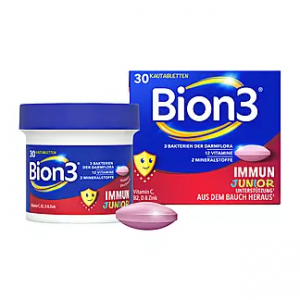 Витаминный комплекс для детей с бифидо и лактобактериями Бион, Bion3 Immun Junior 30шт. Витаминный комплекс для детей с бифидо и лактобактериями Бион, Bion3 Immun Junior 30шт.
