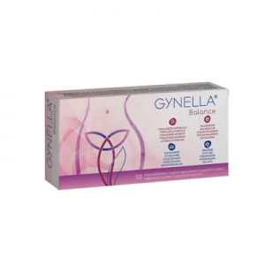Свечи вагинальные  (гиалуроновая кислота, молочная кислота) GYNELLA Balance 10шт.