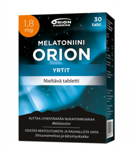  Мелатонин 1,8 мг Melatoniini Orion Yrtit 30таб.