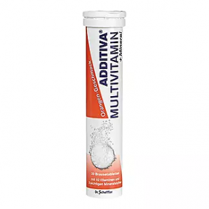 Витаминно-минеральный комплекс (шипучие таблетки) Additiva Multivitamin+Mineral Orange, 20шт.