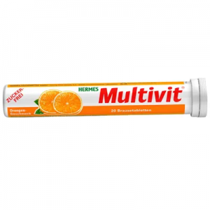 Витаминно-минеральный комплекс (шипучие таблетки) HERMES Multivit, 20шт. Витаминно-минеральный комплекс (шипучие таблетки) HERMES Multivit, 20шт.