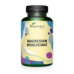  Магний  (бисглицинат) VEGAVERO Magnesium Bisglycinat 180кап.