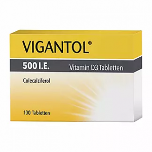 Витамин Д3 Vigantol 500 ме (12,5мкг)., 100таб.