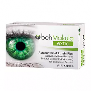 Супер комплекс для здоровья глаз Beh Makula extra Kapseln, 60кап.