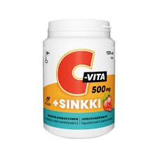 Витамины для детей и взрослых C-vita+Sinkki (С 500 мг + Zn 15 мг) Vitabalans 120шт. Витамины для детей и взрослых C-vita+Sinkki (С 500 мг + Zn 15 мг) Vitabalans 120шт.
