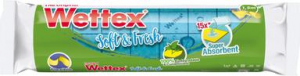 Тряпки хозяйственные в рулоне, Vileda Wettex soft&fresh 3м