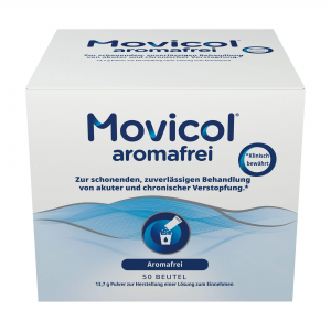 Мовикол порошок для лечения запоров (без добавок) Movicol aromafrei 50пак.