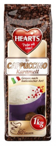Печать Капучино Hearts с карамельным вкусом 1 кг