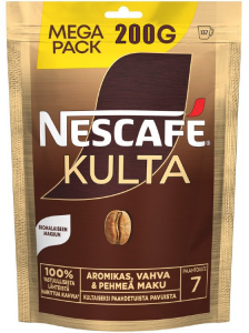 Растворимый кофе премиум-класса Nescafe Kulta 200 г – 100% арабика