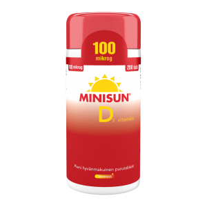  Жевательные таблетки D3 Minisun 100мкг 200кап.