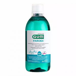 Ополаскиватель для полости рта антибактериальный GUM Paroex 0.06%, 500мл
