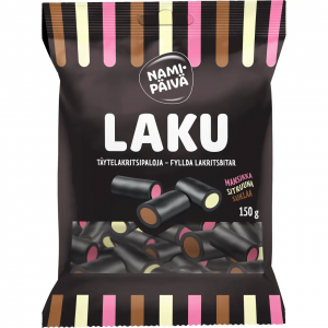 Лакричные конфеты Täytelaku Namipäivä 150гр