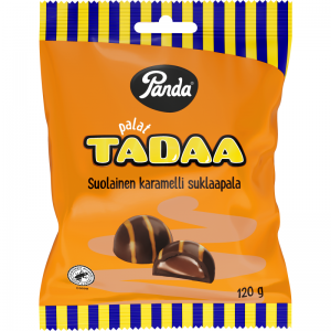 Шоколадные конфеты с соленой карамелью Tadaa suklaapala Panda Palat 120гр