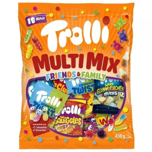 Жевательные конфеты Trolli Multi Mix, 430гр
