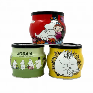 Печенье шоколадное с кусочками шоколада Moomin (банка с крышкой) 200гр