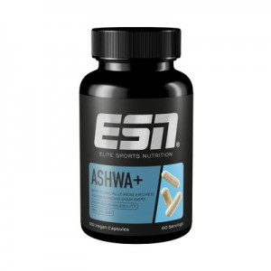 Ашваганда 600мг +магний,  цинк, B6 ESN Ashwa Pro Ashwagandha KSM-66 60кап.