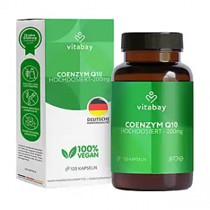 Коэнзим (убихинон) Q10 200 мг Vitabay 120кап. Коэнзим (убихинон) Q10 200 мг Vitabay 120кап.