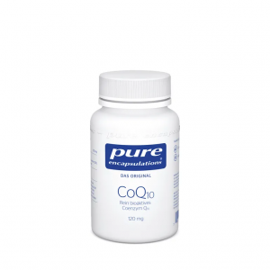 Коэнзимом Q10 (убидекаренон) pure encapsulations Coenzym Q10 120 mg, 60кап.