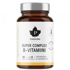 Супер комплекс витамин группы B, Puhdistamo Super Complex B 60кап.