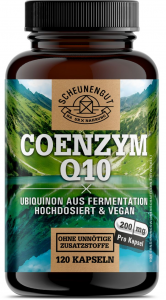 Коэнзим Q10 (высокая биодоступность) 200мг Scheunengut 120кап. Коэнзим Q10 (высокая биодоступность) 200мг Scheunengut 120кап.
