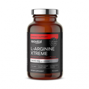 L-аргинин 1200мг + В6, В12,фолиевая кислота Polleo Sport L-Arginine Xtreme 90шт.