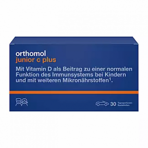 Мультивитамины для у детей Ортомол Orthomol junior Junior C plus (лесные ягоды) 30шт.