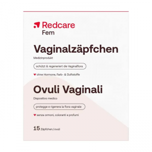 Свечи вагинальные  (гиалуроновая кислота) Redcare Vaginalzäpfchen 15шт.