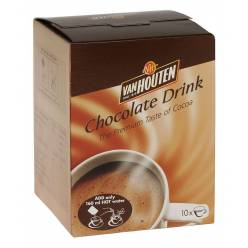 Какао Van Houten Chocolate Drink в стиках 10шт.