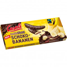  Банановое суфле в темном шоколаде Casali Double Schoko Bananen 300гр