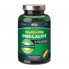 Рыбий жир Омега-3 Multivita Omegalive Strong усиленная формула 100кап.