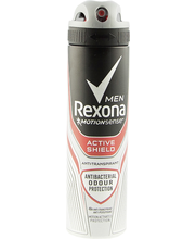 Дезодорант-спрей Антибактериальный 48ч для мужчин Rexona Active Shield 150мл