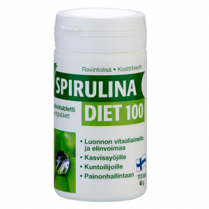 Капсулы, содержащие водоросль - Спирулину Spirulina Diet 180таб.
