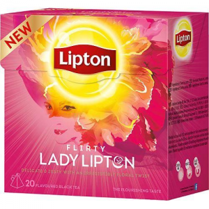 Чай черный в пирамидках Lipton Flirty Lady 20шт.