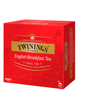 Чай черный  Twinings English Breakfast 50пак.