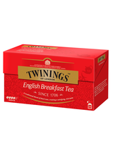  Чай черный  Twinings English Breakfast 25пак.