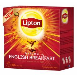 Чай Lipton чёрный Английский завтрак в пирамидках Daring English Breakfast 20шт.