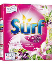 Порошок для стирки цветного белья тропические цветы Surf Tropical Lily & Ylang 3,420кг