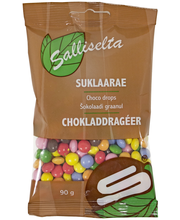  Посыпка сахарная «Конфетти шоколадное, разноцветное » Sallinen Suklaarae 90гр