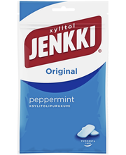Жевательная резинка без сахара Jenkki Original  Peppermint purukumi 100гр