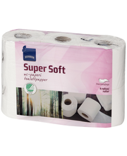 Туалетная бумага Rainbow WC-paperi Super Soft 6 рулонов
