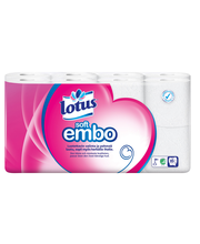 Туалетная бумага Lotus Soft Embo 16 рулонов