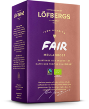  Кофе молотый, органический Lofbergs Lila Fair Mellanrost крепость-2, 450гр