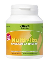  Витаминно-минеральный комплекс для беременных Multivita Raskaus 120табл.